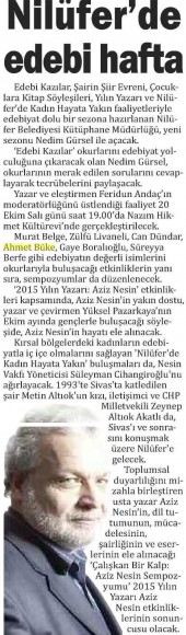 20.10.2015 Bursa Millet